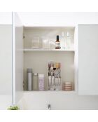 Rangement de maquillage blanc - 12×7.7×25 cm