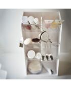 Rangement de maquillage blanc - 12×7.7×25 cm