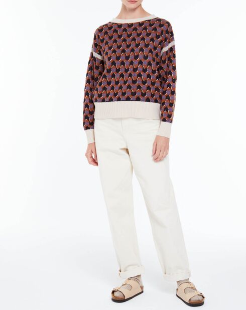 Axel Onde lila Pullover