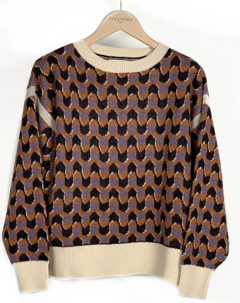 Axel Onde lila Pullover