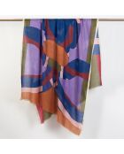 Chance Schal aus 100% Wolle, Mitternachtsblau, 100 x 190 cm