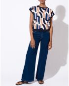 Top Emy Supersonic multicolore