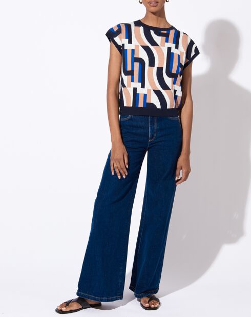 Top Emy Supersonic multicolore