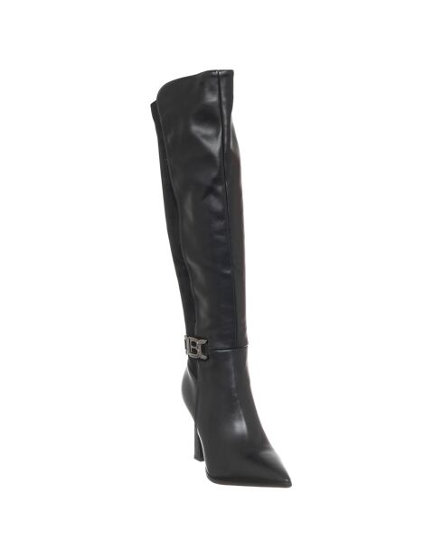 Bottes Marion noires - Talon 9 cm