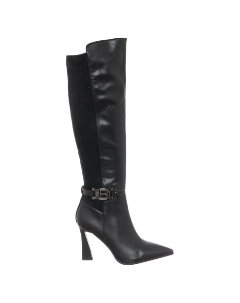 Bottes Marion noires - Talon 9 cm