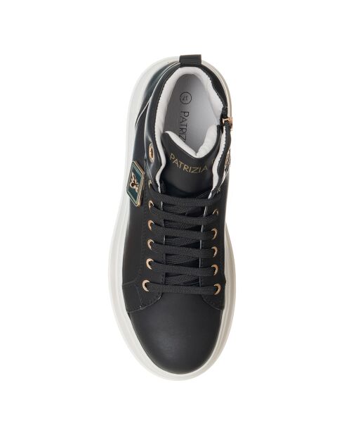 Sneakers en Cuir Marine noires