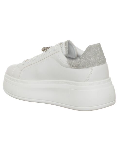 Sneakers Maora blanc/argenté