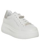 Sneakers Maora blanc/argenté