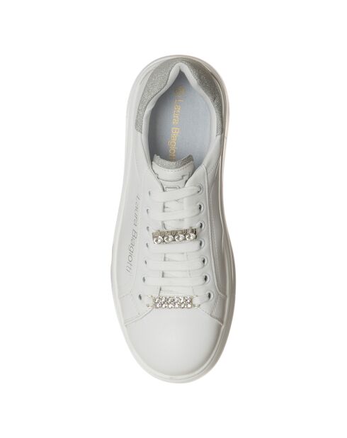 Sneakers Maora blanc/argenté