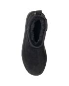 Boots fourrées Hortense noires - Talon 4 cm