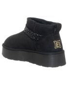 Boots Charlotte noires - Talon 4 cm