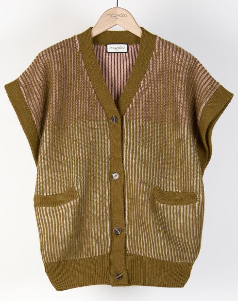 Gilet Mona Module verde kaki