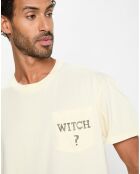 T-Shirt M Clark Witch? écru