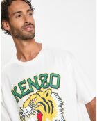 T-Shirt Tiger Varsity blanc