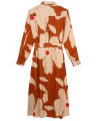 Robe chemise Flore terracotta