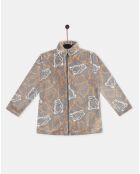 Veste polaire grise