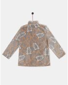 Veste polaire grise