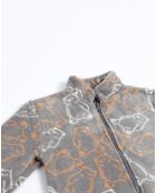 Veste polaire grise