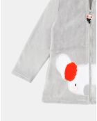 Veste polaire Morning Mouse grise