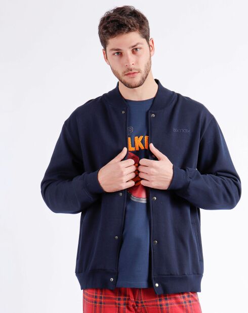 Veste Keep Walking bleu marine