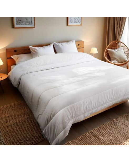 Couette tempérée Anti punaises de lit Greentouch® blanche