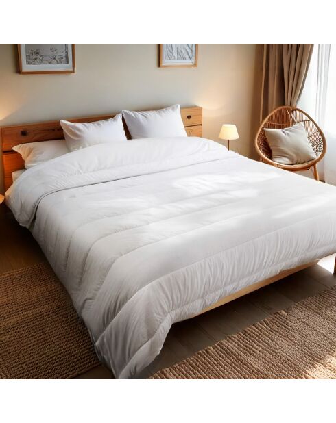 Couette tempérée Anti punaises de lit Greentouch® blanche