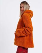 Pull polaire ocre