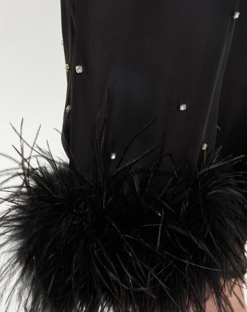 Pantalon Plumes Lounge noir