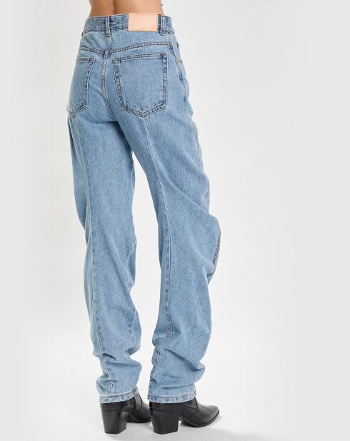 Jean Curved bleu jean