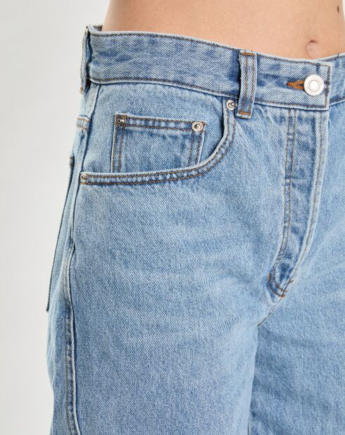 Jean Curved bleu jean