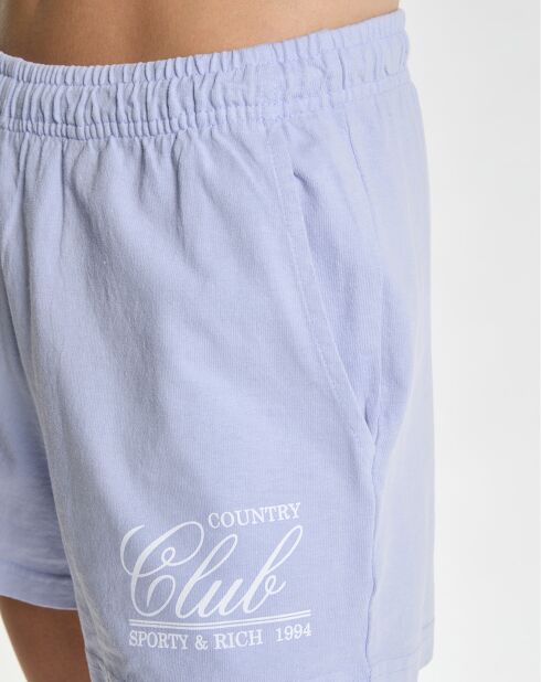 Short 94 Country Club Disco bleu clair