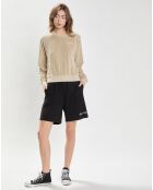 Sweat Eponge Syracuse Terry Crewneck beige