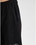 Short Cursive Logo Gym noir