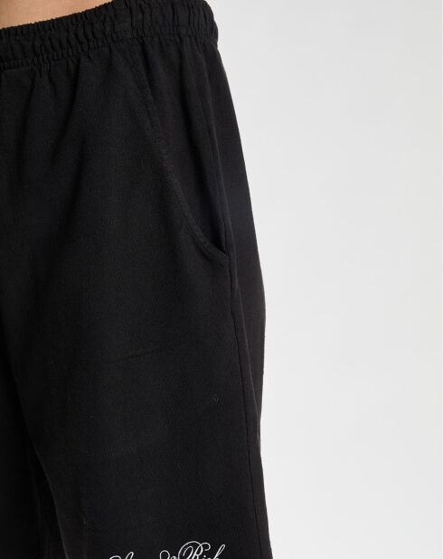 Short Cursive Logo Gym noir