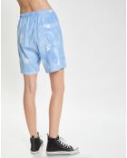 Short Serif Logo Tie Dye Gym bleu/blanc