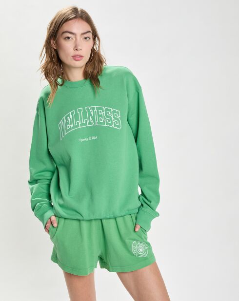 Sweat Wellness Ivy Crewneck vert