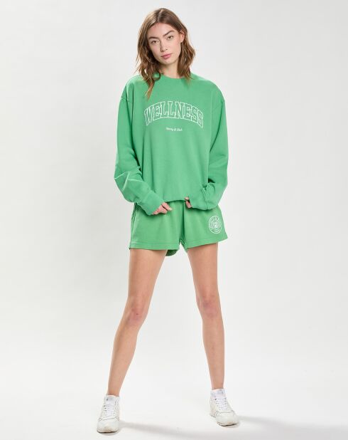 Sweat Wellness Ivy Crewneck vert