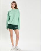 Sweat Self Love Club Crewneck vert/écru