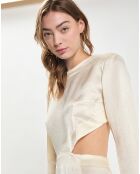 Robe Bonnie blanc moyen