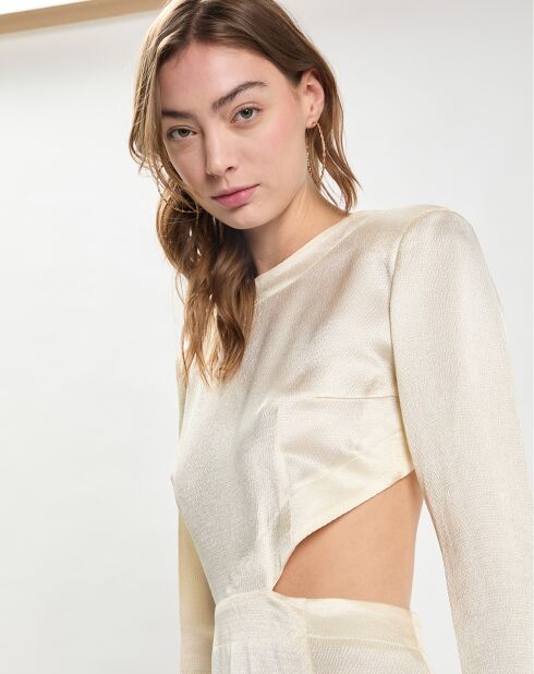 Robe Bonnie blanc moyen