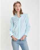 Chemise Crown Logo Button Down bleu/blanc