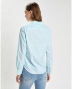 Chemise Crown Logo Button Down bleu/blanc