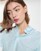 Chemise Crown Logo Button Down bleu/blanc