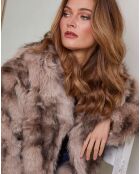 Manteau Fiola taupe