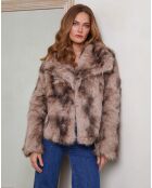 Manteau Fiola taupe