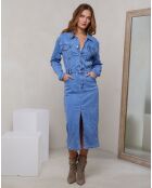 Robe Patcha bleu