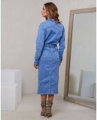 Robe Patcha bleu