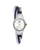 Montre Femme Filante marron/doré/argenté