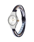 Montre Femme Filante marron/doré/argenté