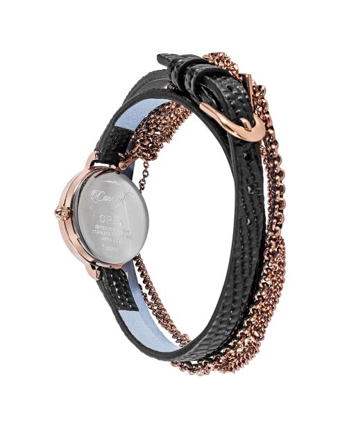 Montre Femme Mini Rotonde noire